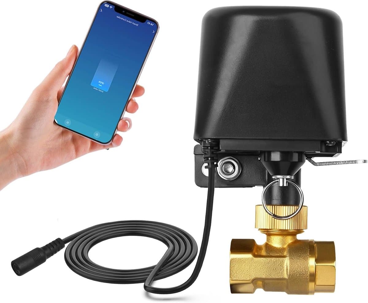 WIFI/Bluetooth waterklep - Stembediening - Compatibel met Alexa en