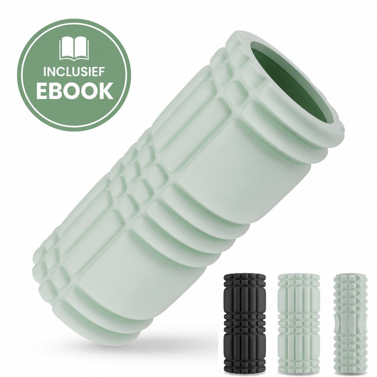 Ryce® Foam Roller - Massage - Triggerpoint - 33cm - Beginner Mintgroen