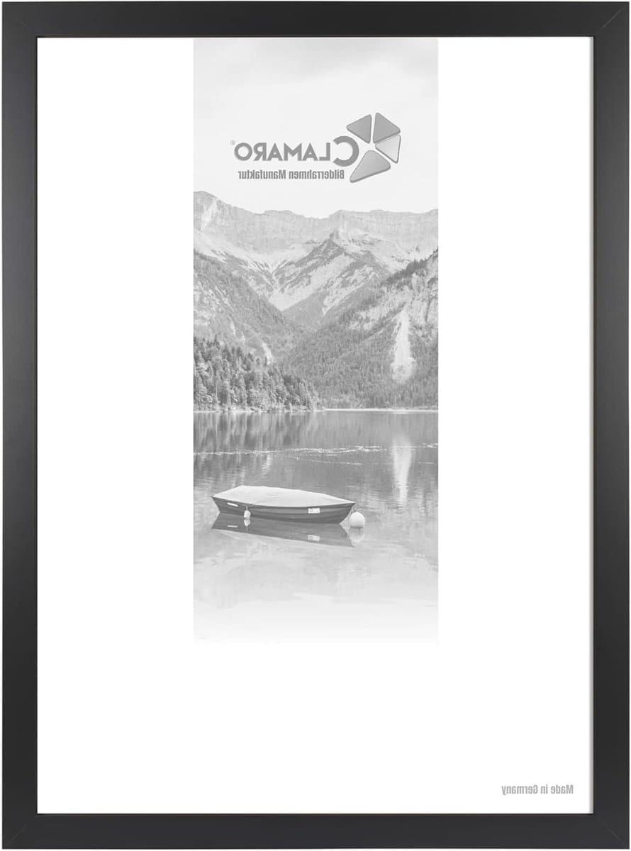 Fotolijst Collage - Lijst voor foto's - Muurdecoratie - Handgemaakt in Duitsland - 79x50 cm - Mat zwart