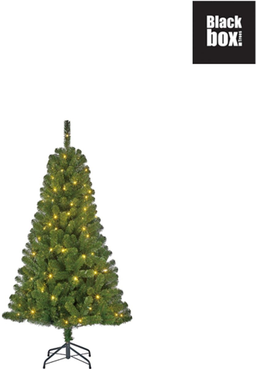 Black Box Charlton kunstkerstboom - 120 x 76 cm - 80 warmwitte led lampjes
