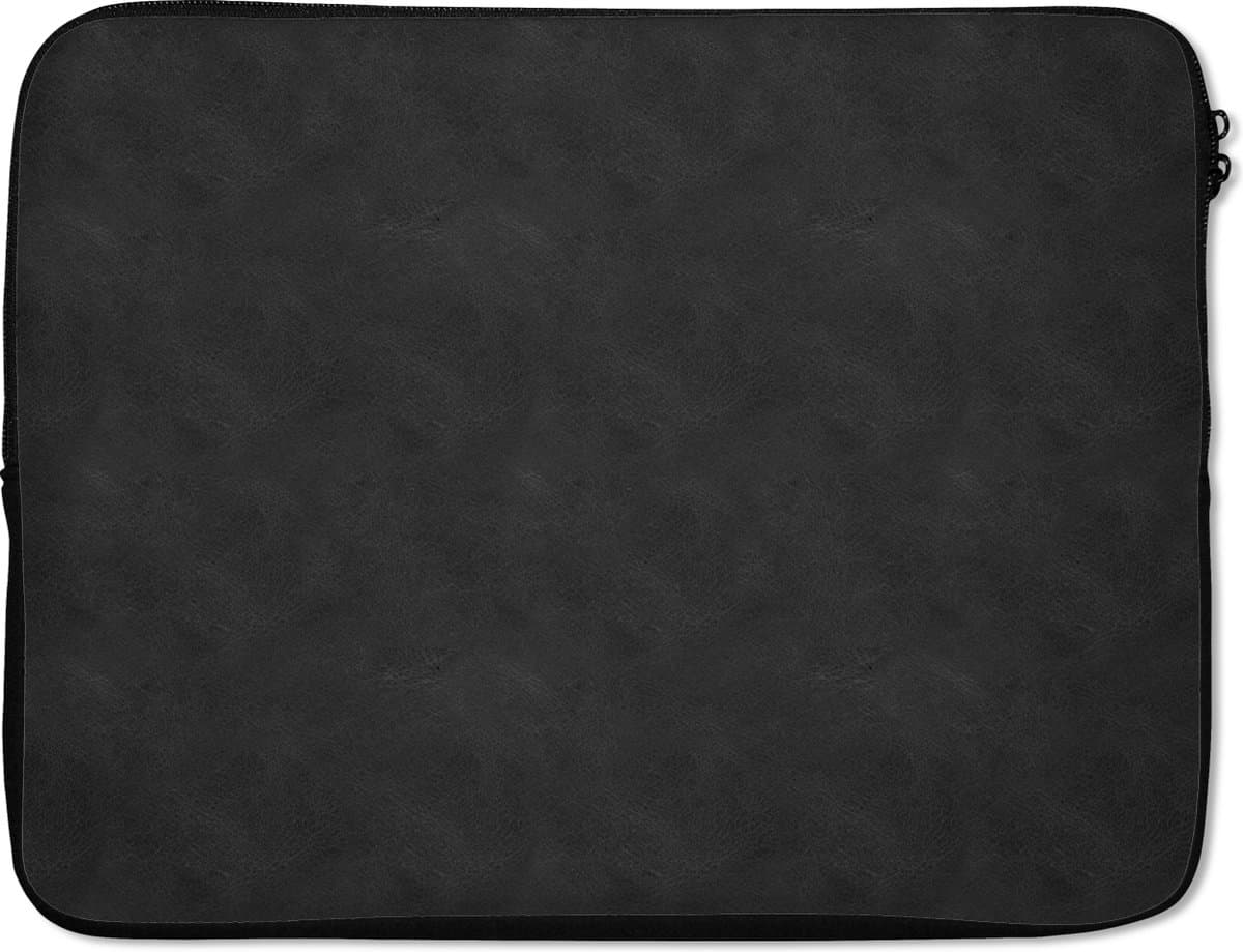 Laptophoes - Leer print - Dierenhuid - Structuur - Inductie fornuis - 15 6 Inch - Laptop