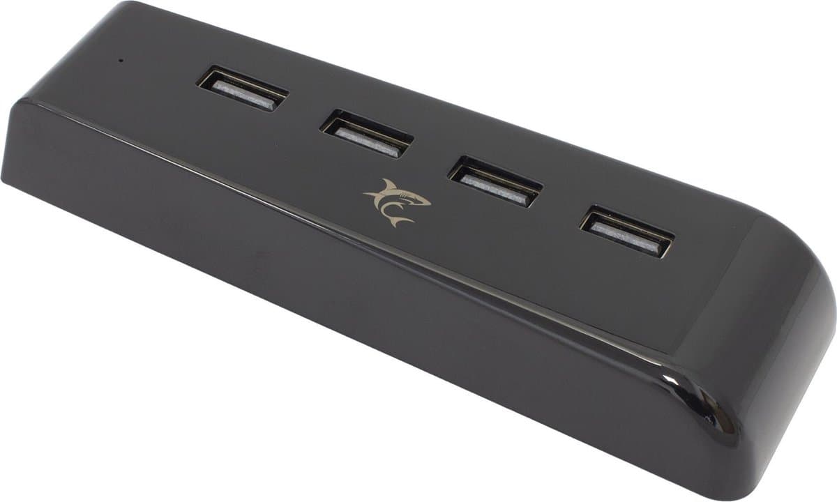 White Shark - CROSS - PS5 4-Port Usb Hub - Zwart