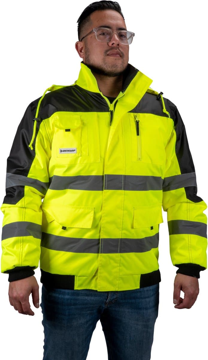 Dunlop Veiligheidsvest - Maat XL, Geel