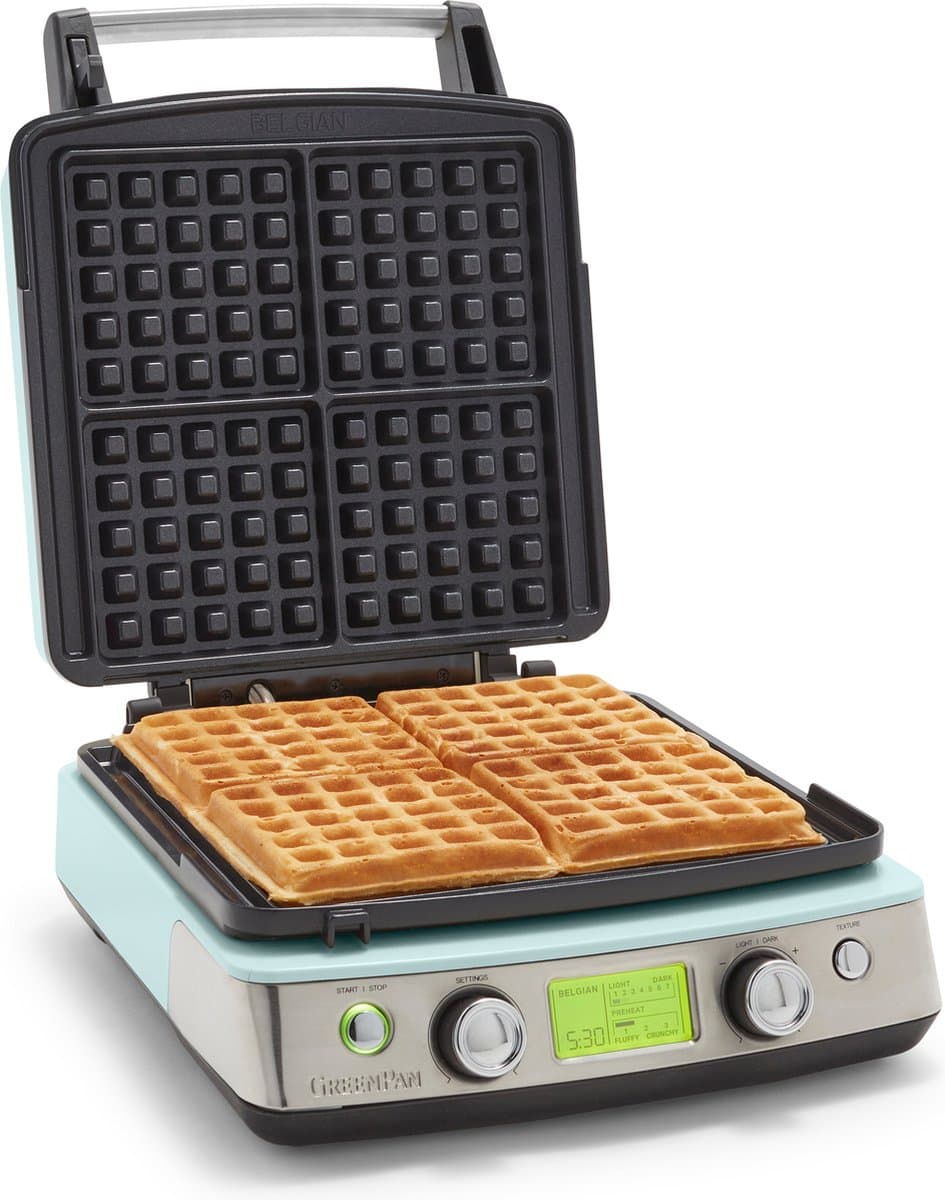 GreenPan Elite Wafelijzer Blue Haze