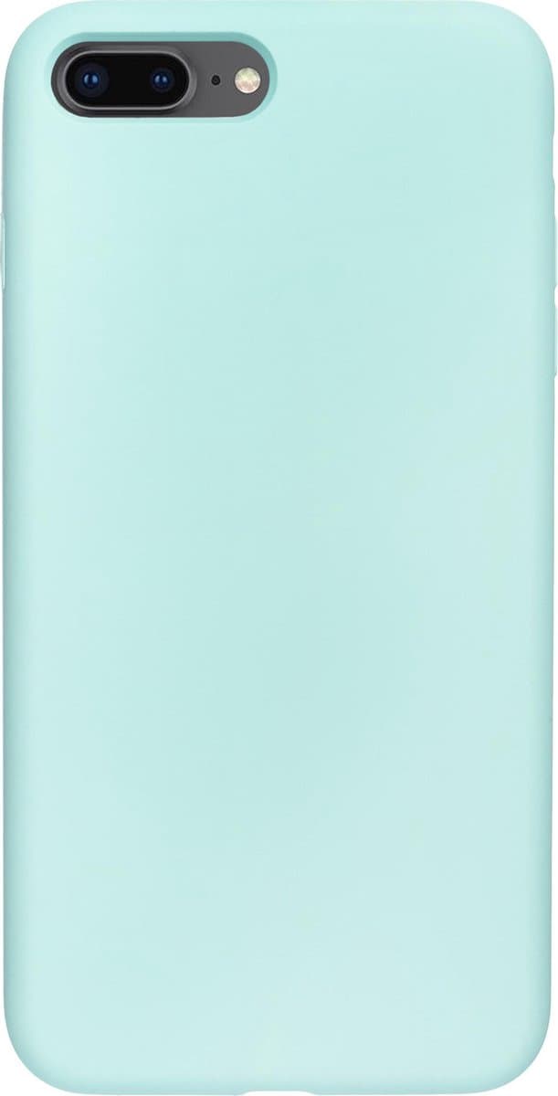 BMAX Siliconen hard case hoesje geschikt voor iPhone 7 Plus / Hard Cover / Beschermhoesje / Telefoonhoesje / Hard case / Telefoonbescherming - Turquoise