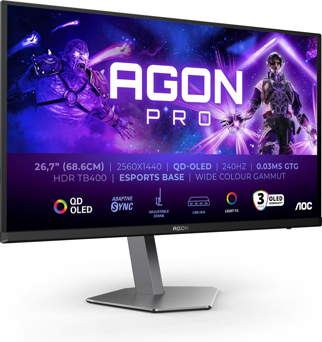 AOC AG276QZD2 QD-OLED