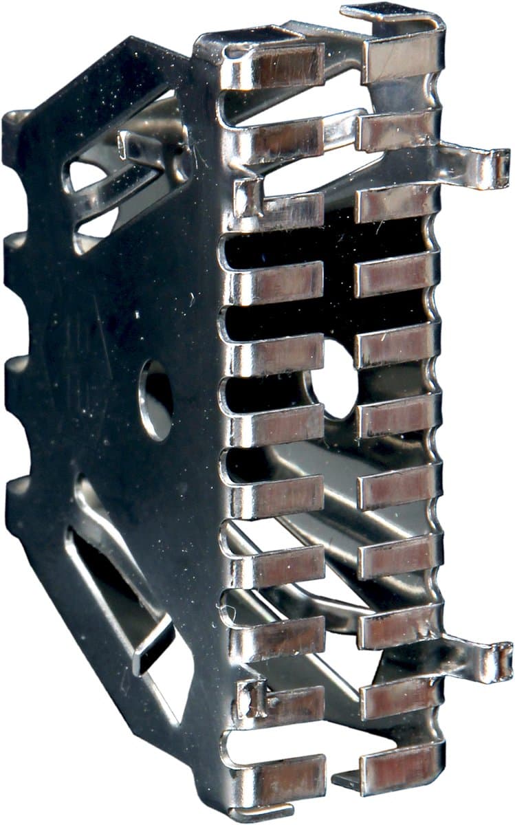 Bijenbekje/Spouwvoegrooster 50mm RVS 10 stuks