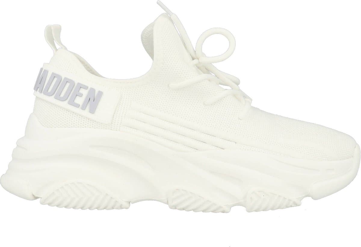 Steve Madden Protege Sneakers Laag - Wit - Maat 42