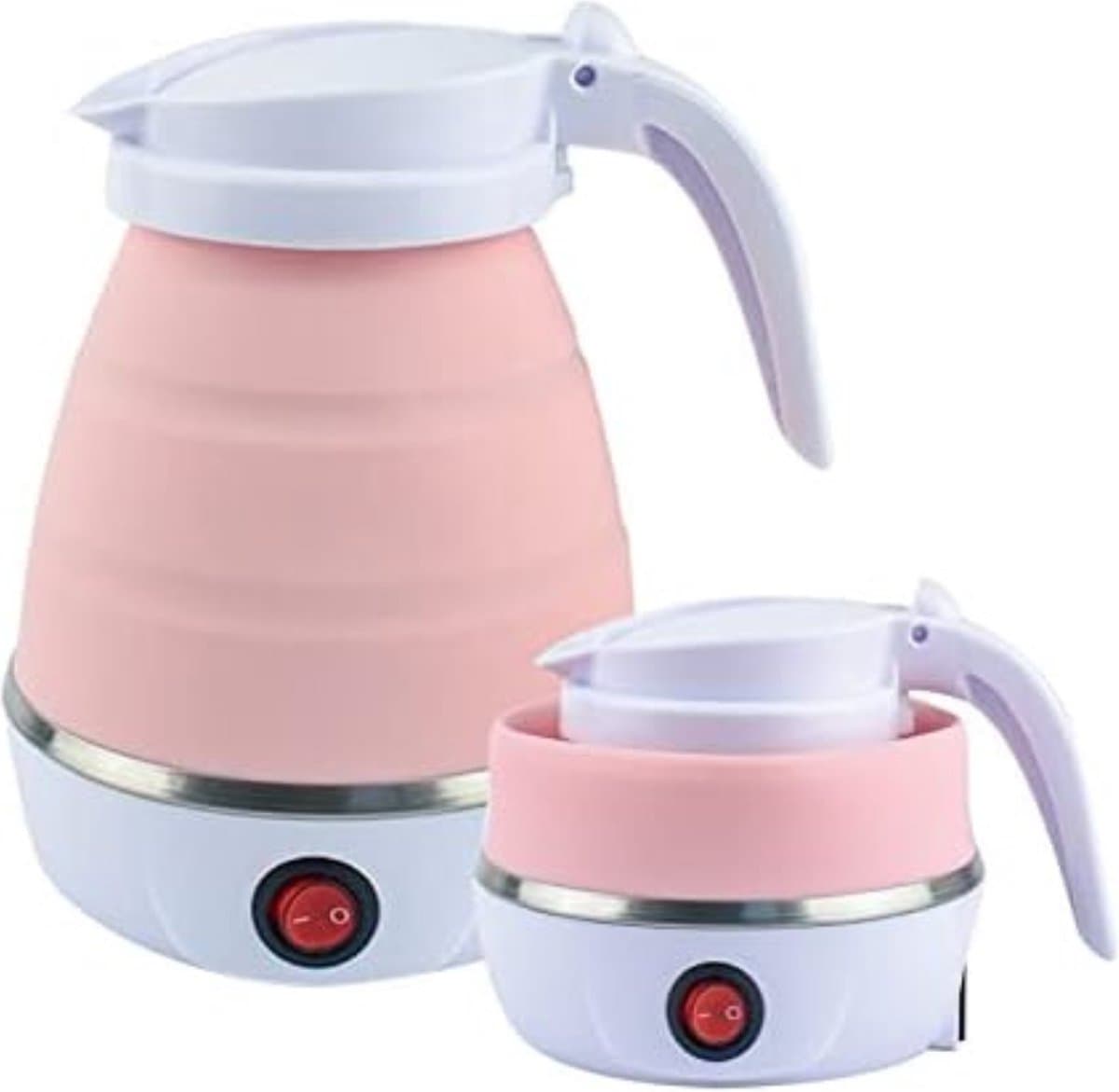 Gratyfied - Draagbare Waterkoker - Reiswaterkoker- Mini Waterkoker - Roze