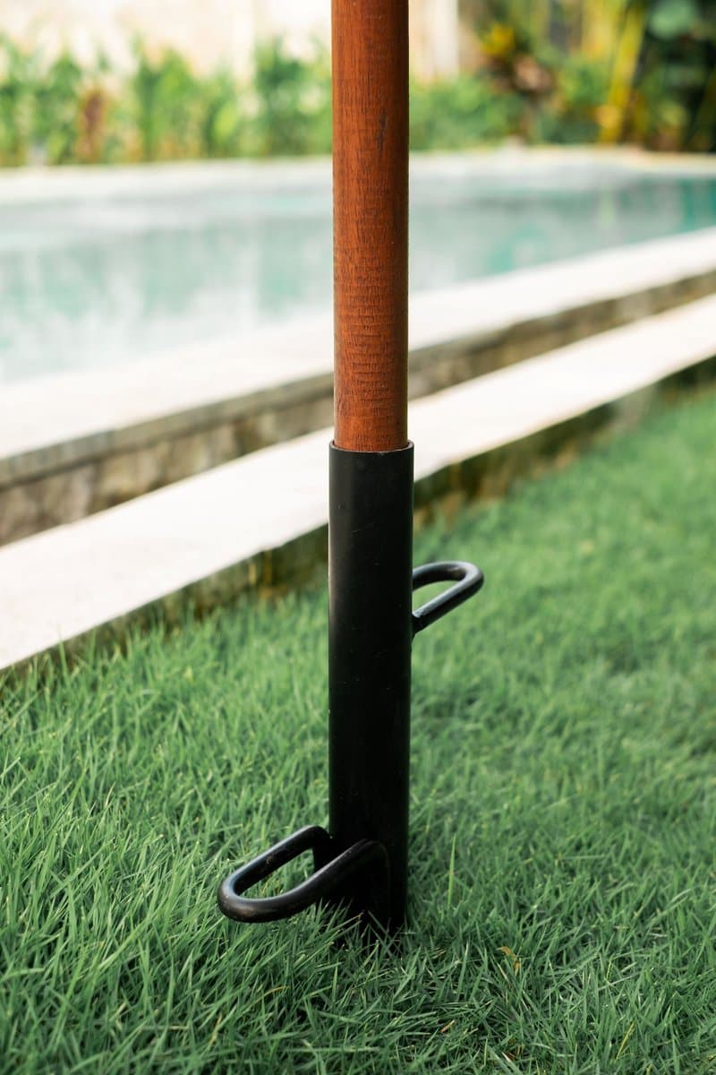 Handgeknoopte parasol spike