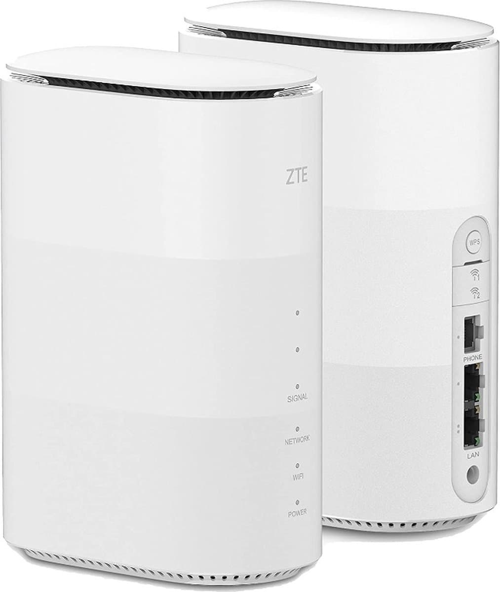 ZTE MC801A 5G Modem – Supersnel Vast Internet – WiFi 6 – SIM-slot – Betrouwbaar en Toekomstbestendig