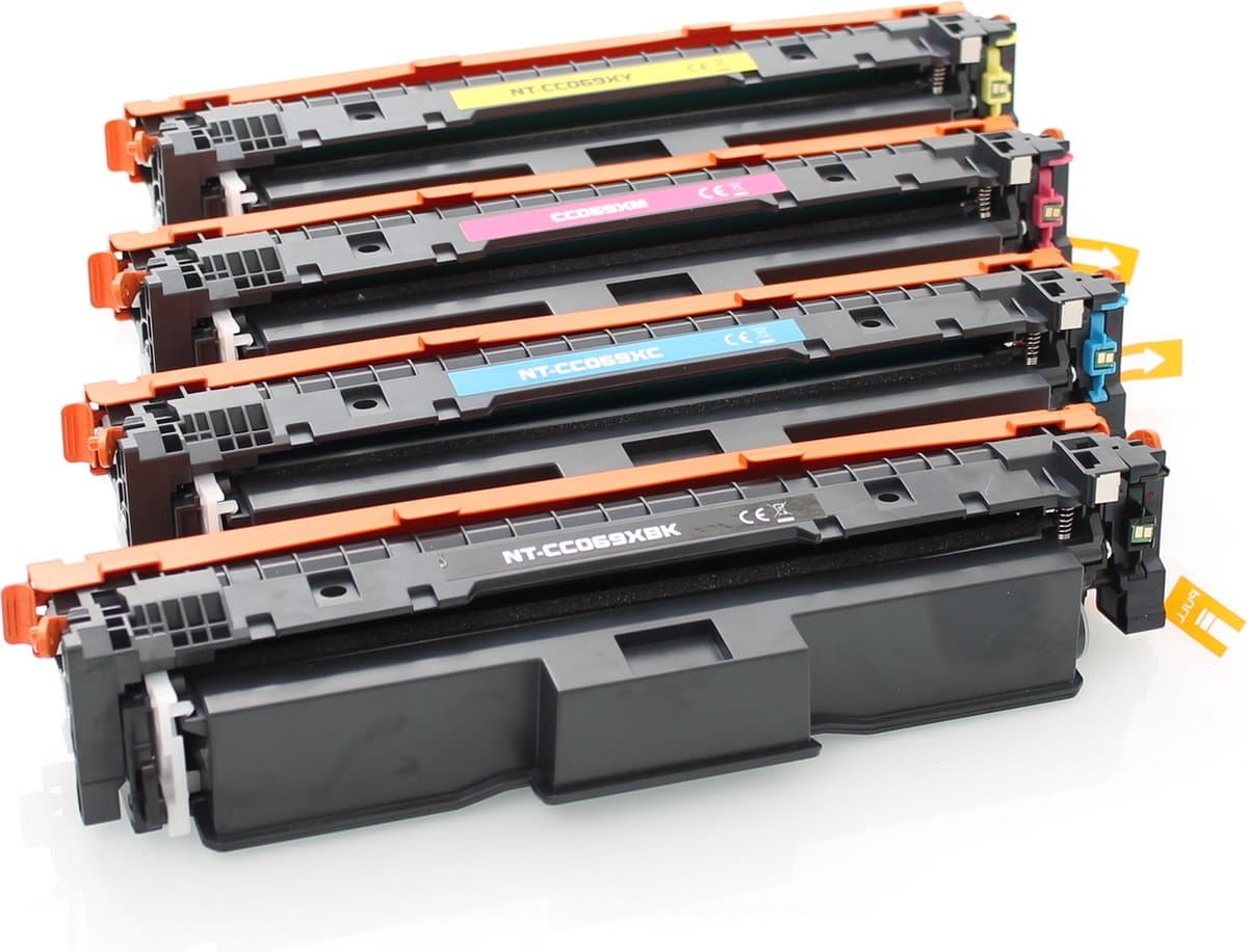 Colori huismerk set 4x XXL toner (MET CHIP) geschikt voor Canon 069H I-Sensys LBP673Cdw MF752Cdw MF754Cdw