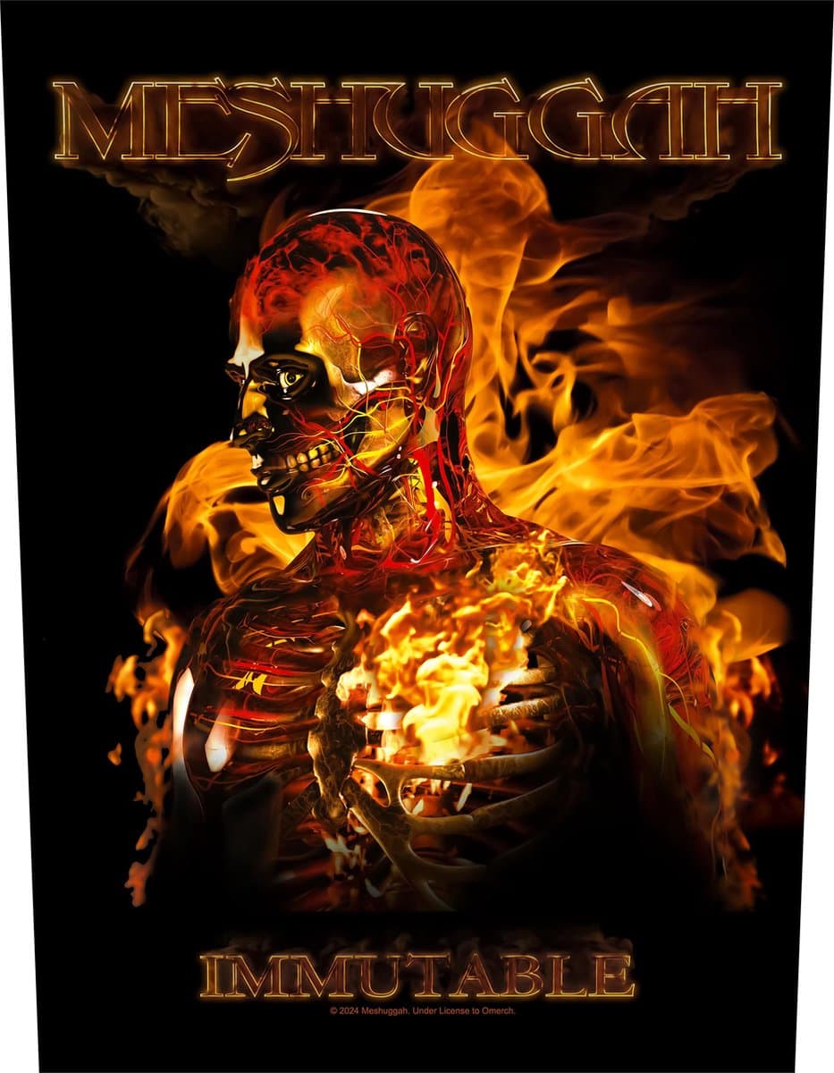 Meshuggah Immutable Unisex Embleem - meerkleurig - Standard
