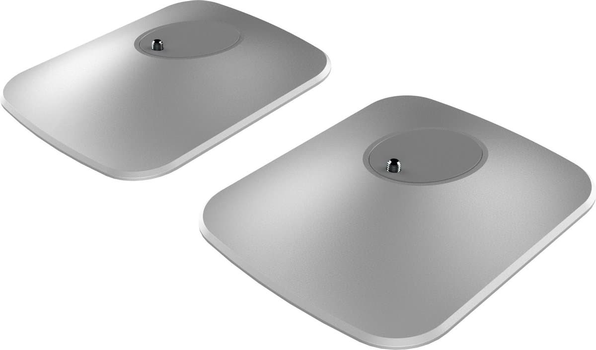 KEF P1 Desk pad tafelstandaard - Zilver (per paar)