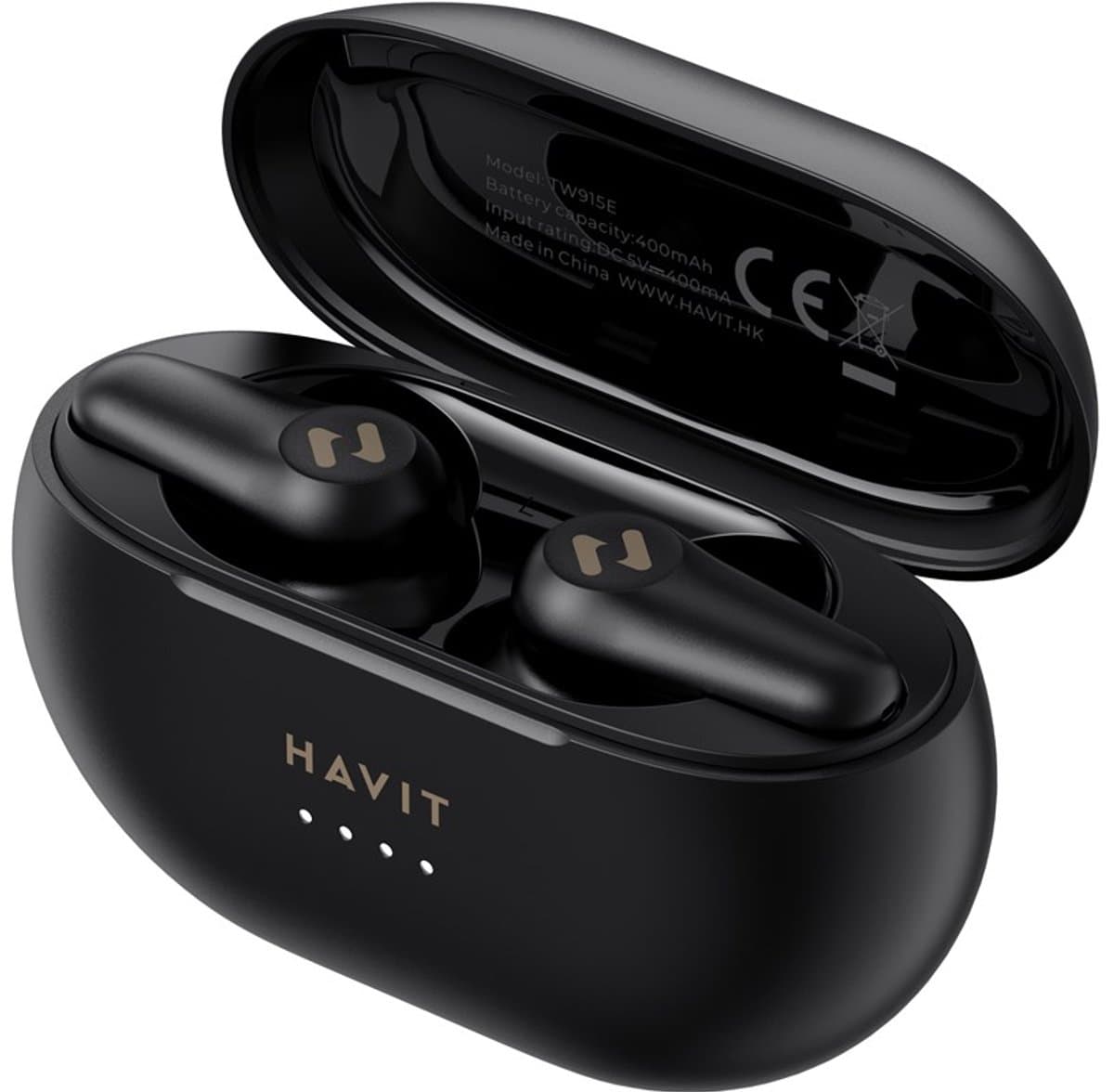 Havit TW915E Serie - Draadloze Oordopjes - Zwart - Bluetooth 5.2 - IPX5
