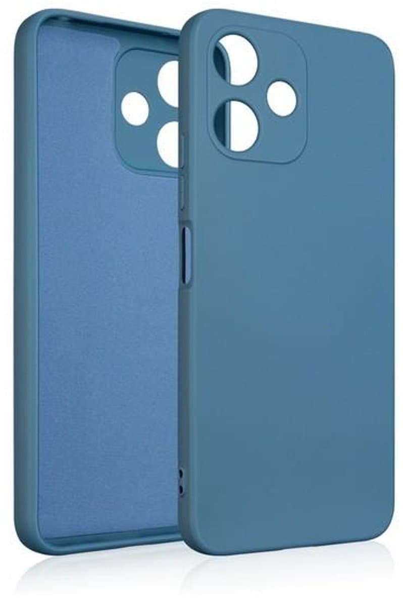 Beline Siliconen Hoesje Xiaomi Redmi 12 blauw/blauw