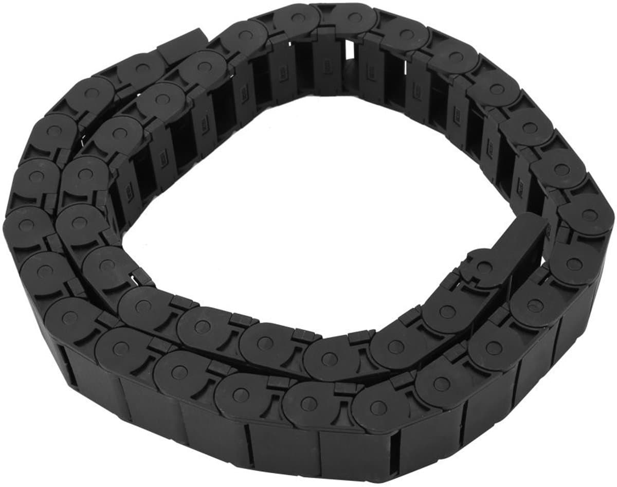 Shopcentral - 1m Transmission Chains Dredger Chain Tow Rope - Duurzaam en sterk - Geschikt voor 3D Printers - Industrieel gebruik - 1 stuk