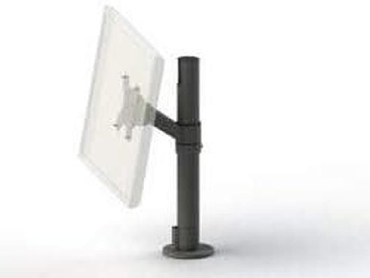 Montagekit - Bevestigingsset Scherm - Monitor Ophangen - Wandmontage Kantelbaar - VESA 75/100 - Zwart