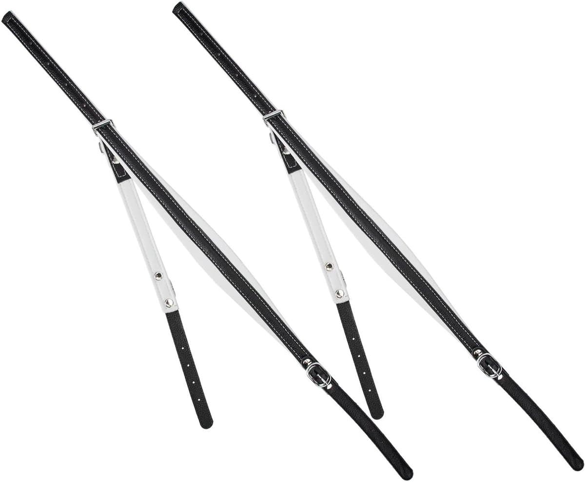 Accordeonriem - Instrumentenband - Muziek Maken - Verstelbare Lengte - 60-120 cm - Wit
