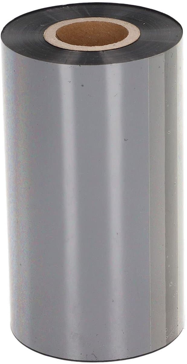 Dailygoods- Transferlint Hars Zwart 110mm x 300m - Thermisch - Labelprinters - Barcodeprinters - Hoge snelheid - Drielaagse structuur - Labelprinterlint