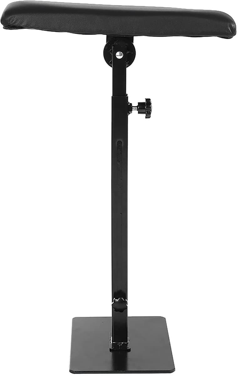 Dailygoody - Armstatief voor tatoeages - Verstelbaar - Hoogte 63-95 cm - Tattoo-pad met zacht sponskussen - Geschikt voor tattoo-artiesten