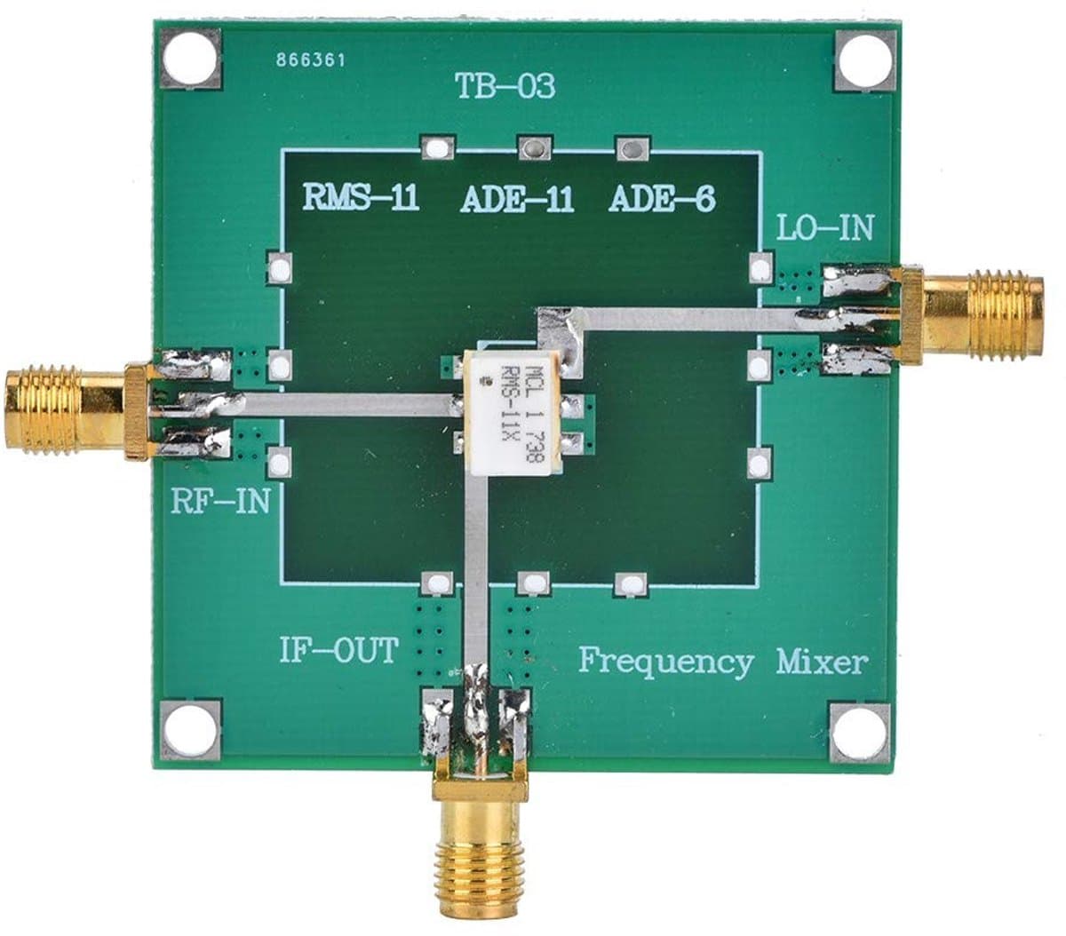 Dailygoody - Natruss Mixer Frequentie 5-1900 Mhz - Passieve Mixer voor RF Conversie - Compact en Betrouwbaar - Ideaal voor Radio- en Televisietoe