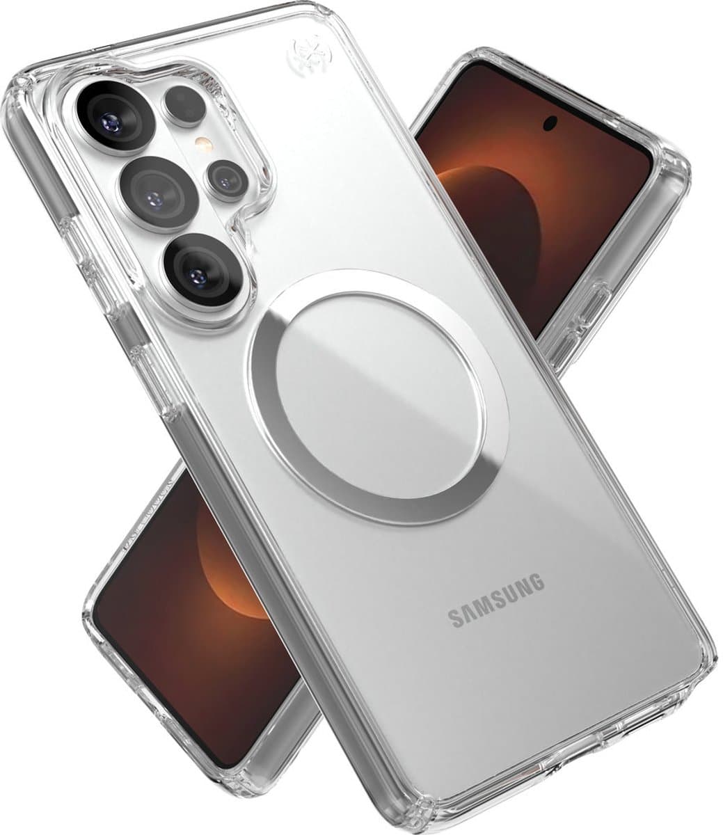 Speck Presidio2 Clear + Magnet Samsung Galaxy S26 Ultra - with Microban