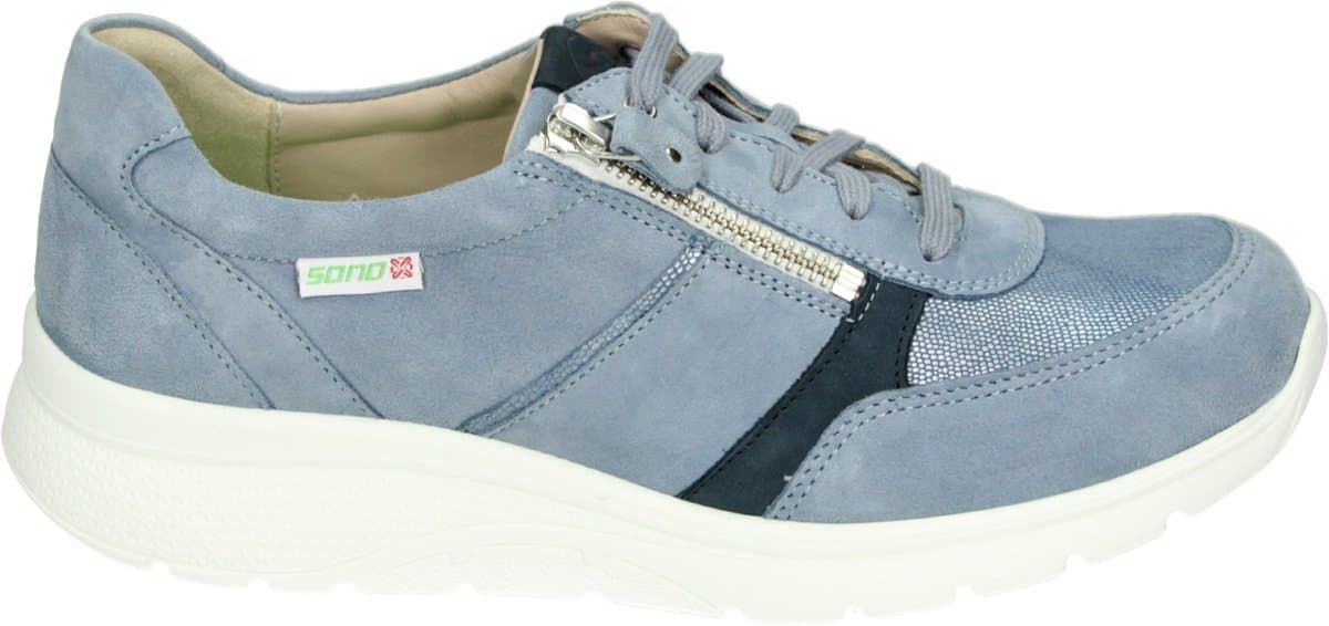 Mephisto Sano - IZAE - Lage sneakersDames sneakers - Kleur: Blauw - Maat: 38