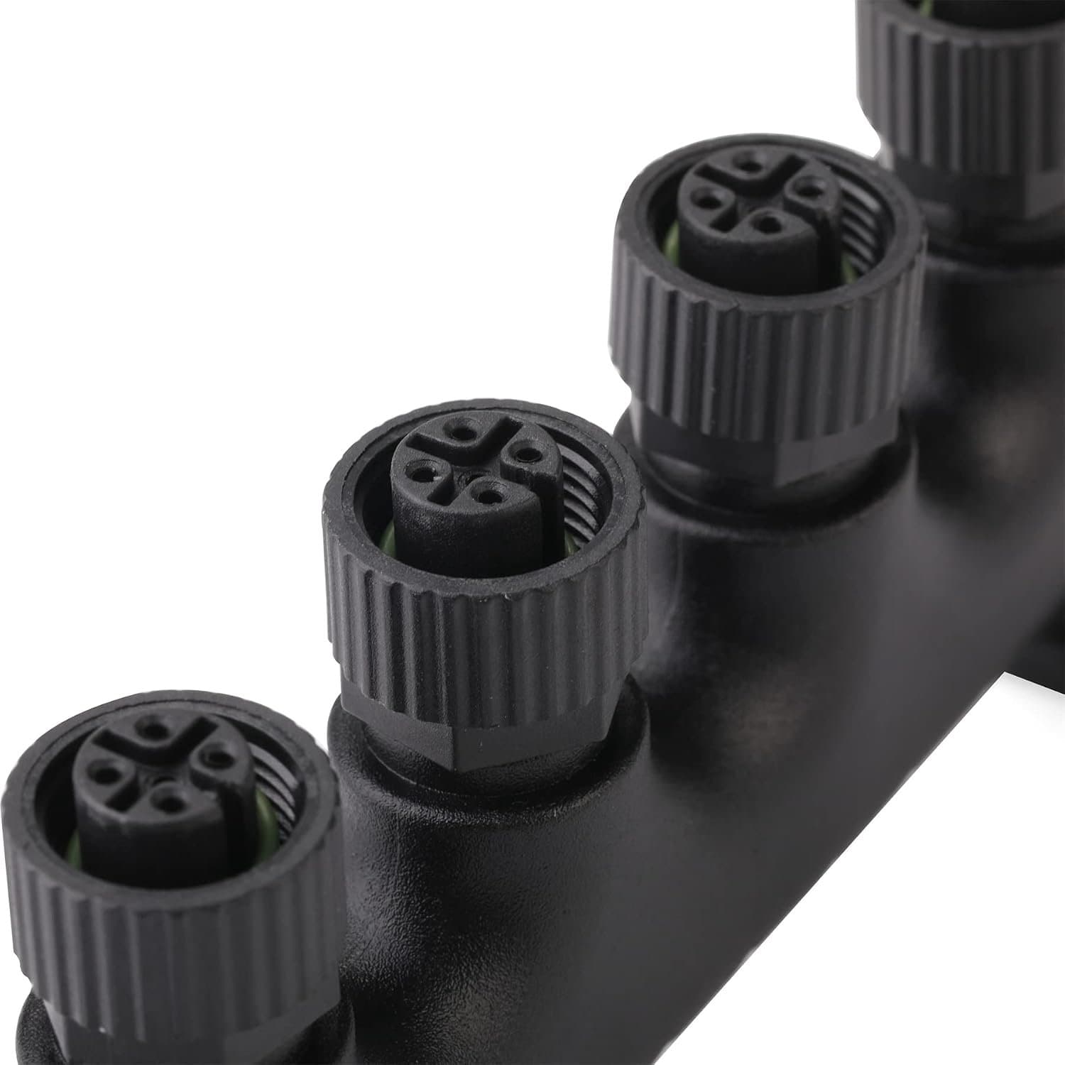 NMEA2000 naven (6 poorten) NMEA 2000 N2K 4 Poorten T Connector 5-pins IP67 Waterdichte Tee Connector NMEA 2000 Starter Kit voor Lowrance voor Navico voor Garmin Networks