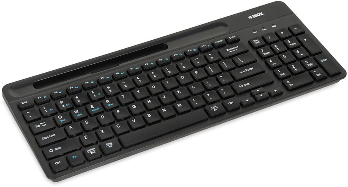 IBOX Kallisto - Draadloos Toetsenbord - BT/USB - 96 Toetsen - Zwart