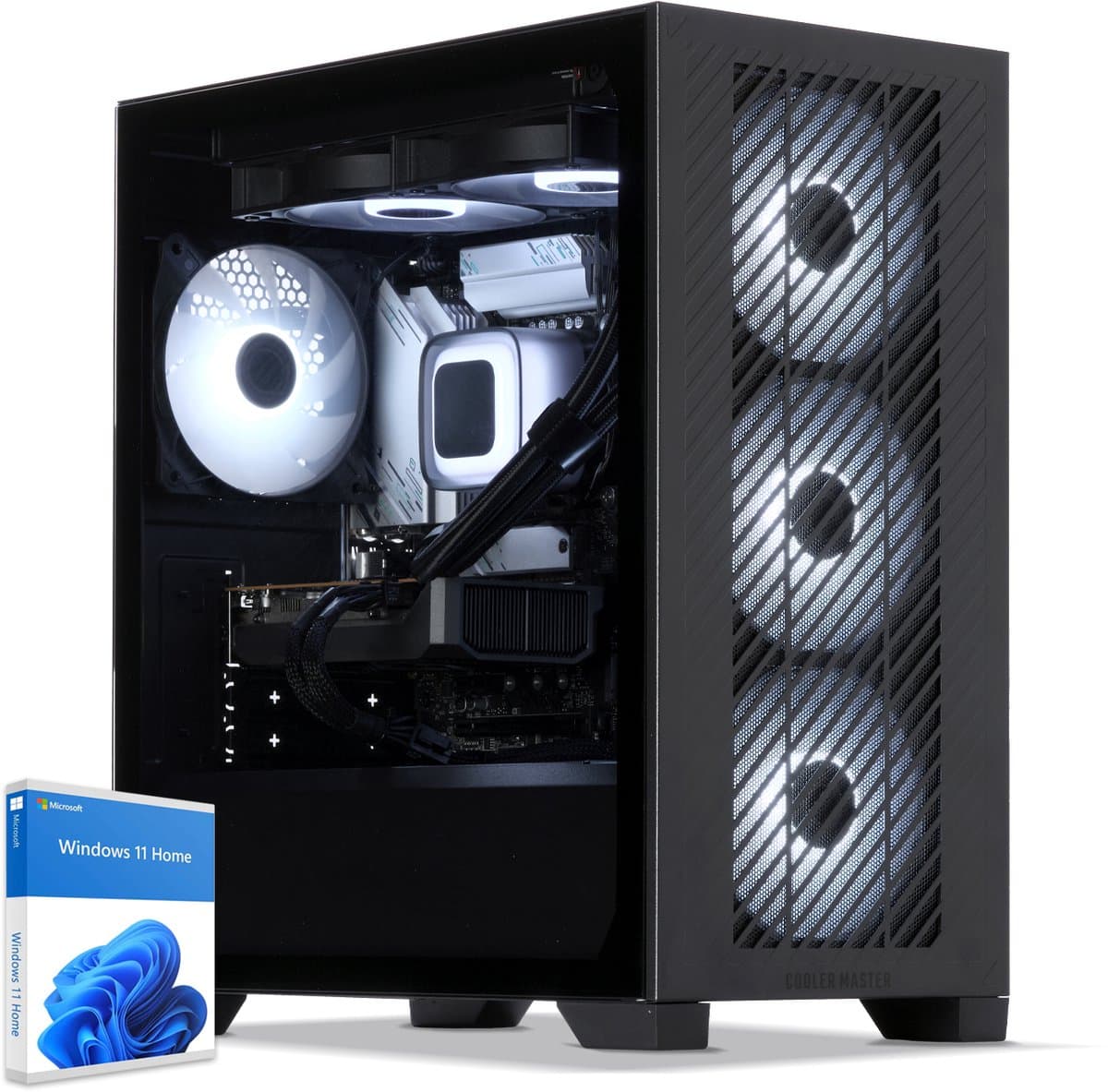 Sedatech Advanced Gaming PC Waterkoeling Tower ATX • AMD Ryzen 9 9900X 12x 4.4GHz • Geforce RTX5070Ti • 32Gb DDR5 • 2Tb SSD M.2 • WiFi • Bluetooth, USB C • Windows 11 • Desktop computer
