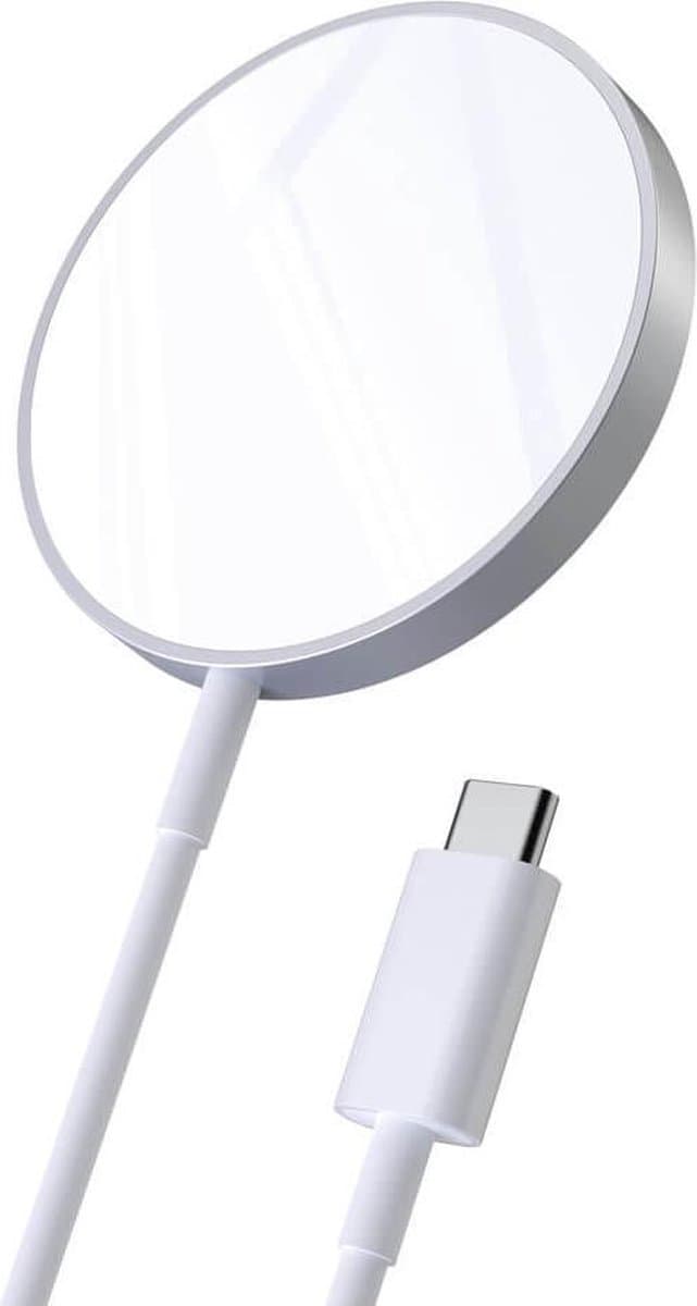 Choetech T517-F Draadloze magnetische MagSafe oplader - Geschikt voor Iphone 12 - Vermogen: 15W - Qi-gecertificeerde Wireless Charger