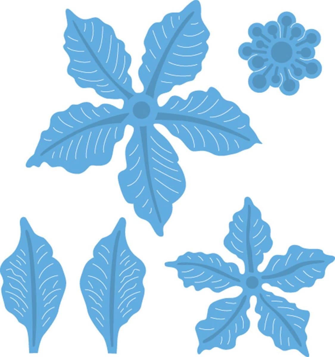 Marianne Design Creatables Petra's Kerstster (Poinsettia)