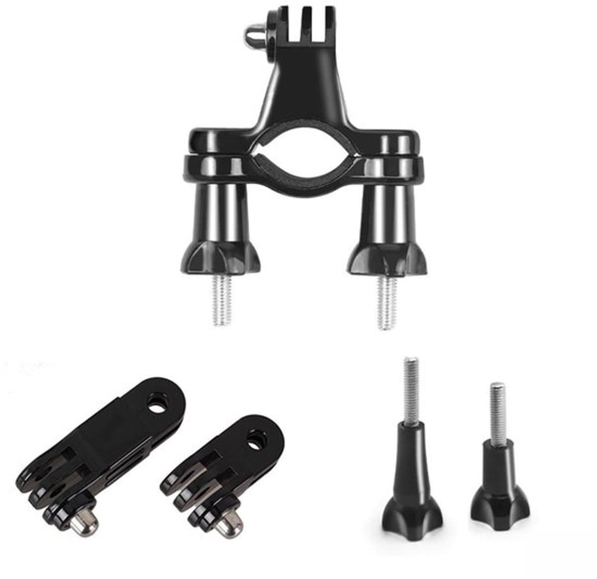 Geschikt voor GoPro 11/10/9 beugelset met clip-A voor fietsbevestiging