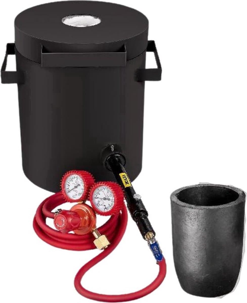 Smeltoven 2KG - Elektrisch, Edelmetaal Smeltoven en Inclusief Accessoires - Voor Dagelijks Gebruik, Thuis en Professioneel Gebruik