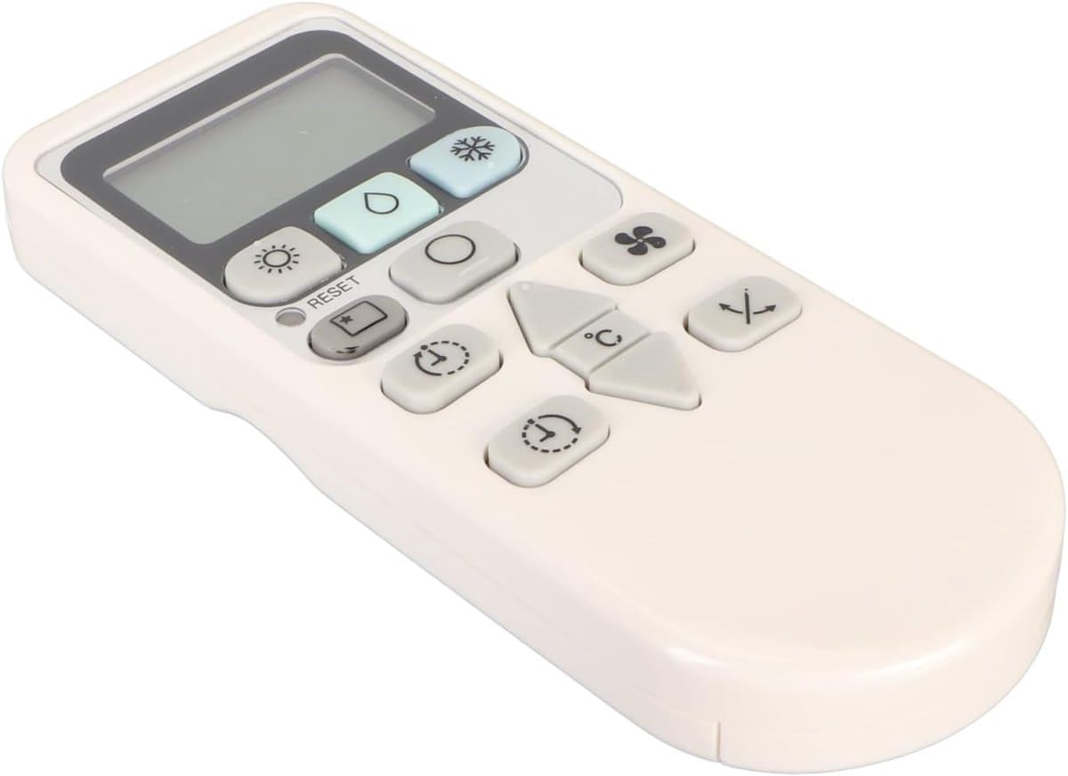 Afstandsbediening Airco - Universele Controller - Kamer Koelen - Ergonomisch Ontwerp - ABS Materiaal - Zwart