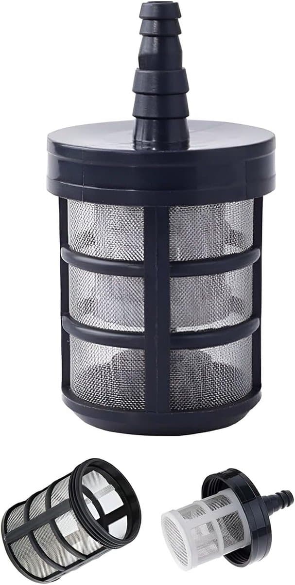 Suction hose, filter, water pump strainer, water pump, suction filter, water filter insert, garden pump, stainless - ShopVlot