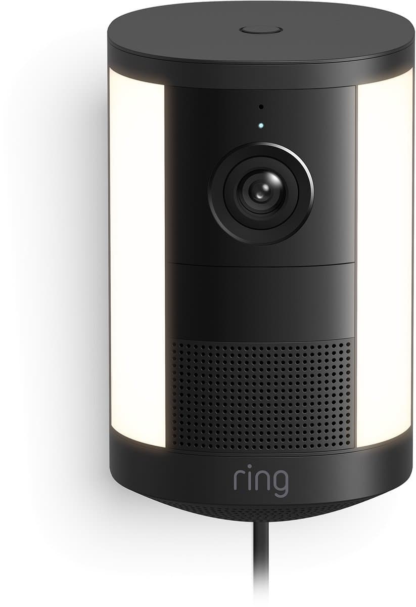 Ring Spotlight Camera 2e Generatie Stekker Zwart