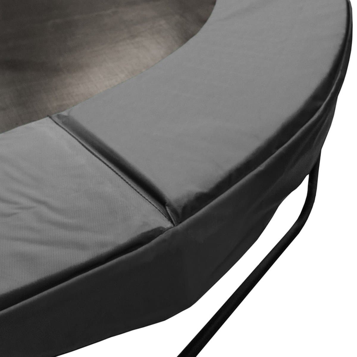 Magic Jump Trampoline Beschermrand 380 cm Grijs - Ronde trampoline rand - Extra breed randkussen