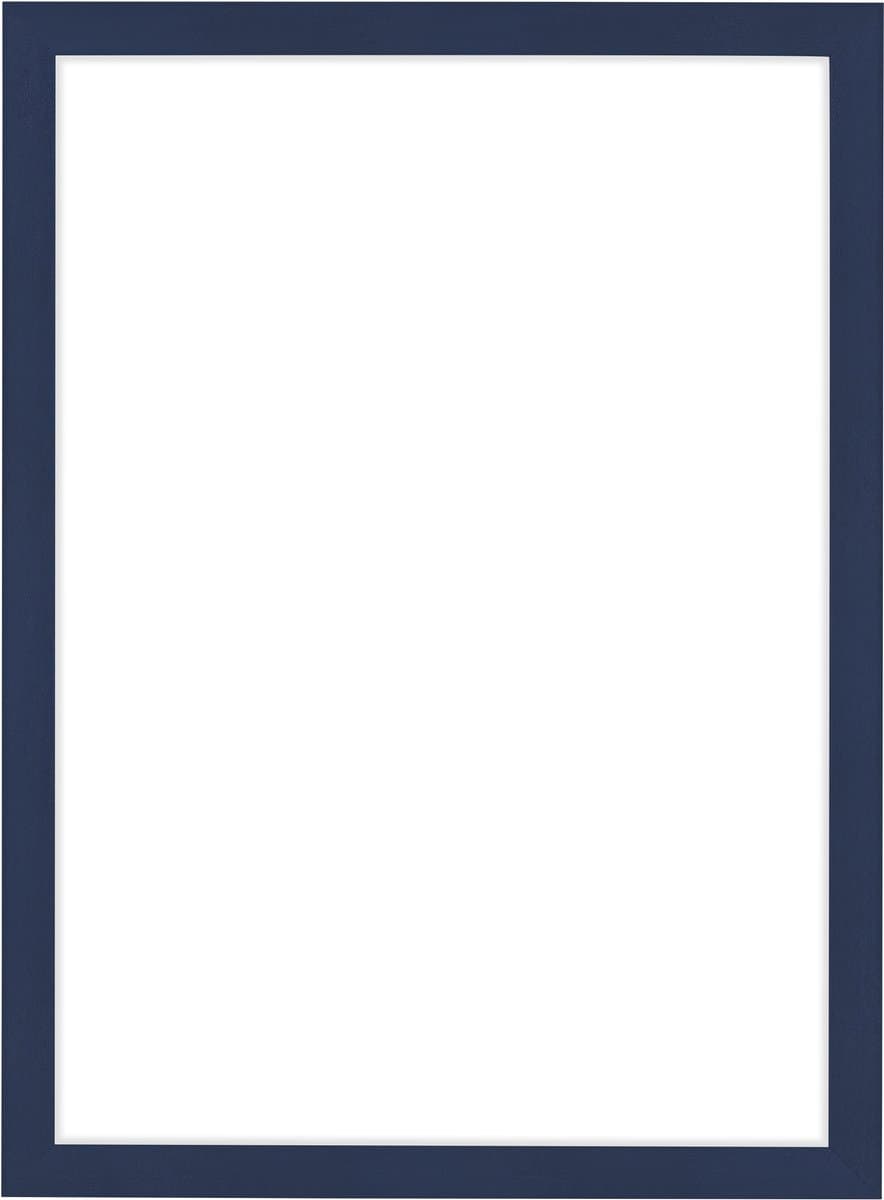 Fotolijst A2 42x59,4 cm - MDF - Donkerblauw Geveegd - Colonia