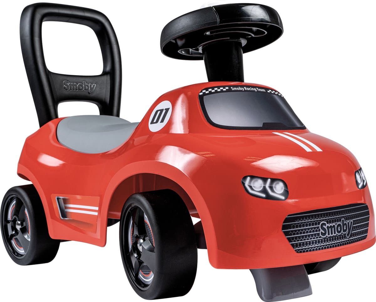 Smoby - Auto - Ride-On - Rood - Loopwagen - Vanaf 10m.