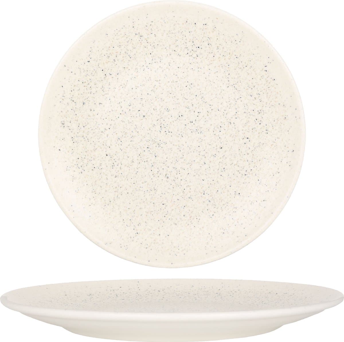 Bonna Dessertbord - Luca Sand - Porselein - 21 cm - set van 6