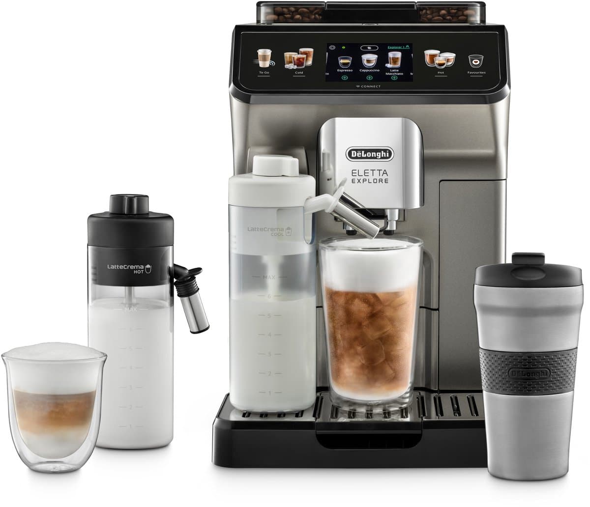 De'Longhi Eletta Explore ECAM450.86.T Titanium