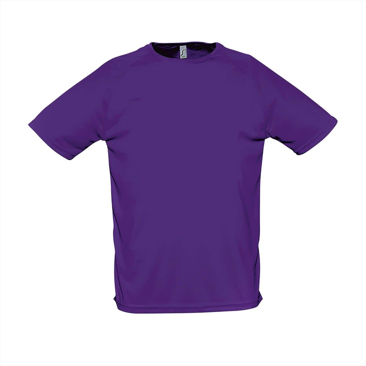 SOL'S Men´s Raglan Sleeves T Sporty L198 - Dark Purple - 3XL