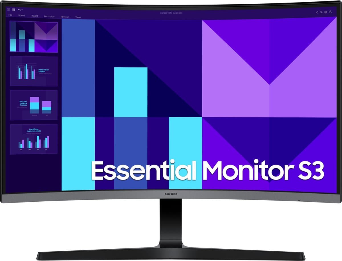 Samsung S27D390GAU computer monitor 68,6 cm (27") 1920 x 1080 Pixels Full HD LED Zwart