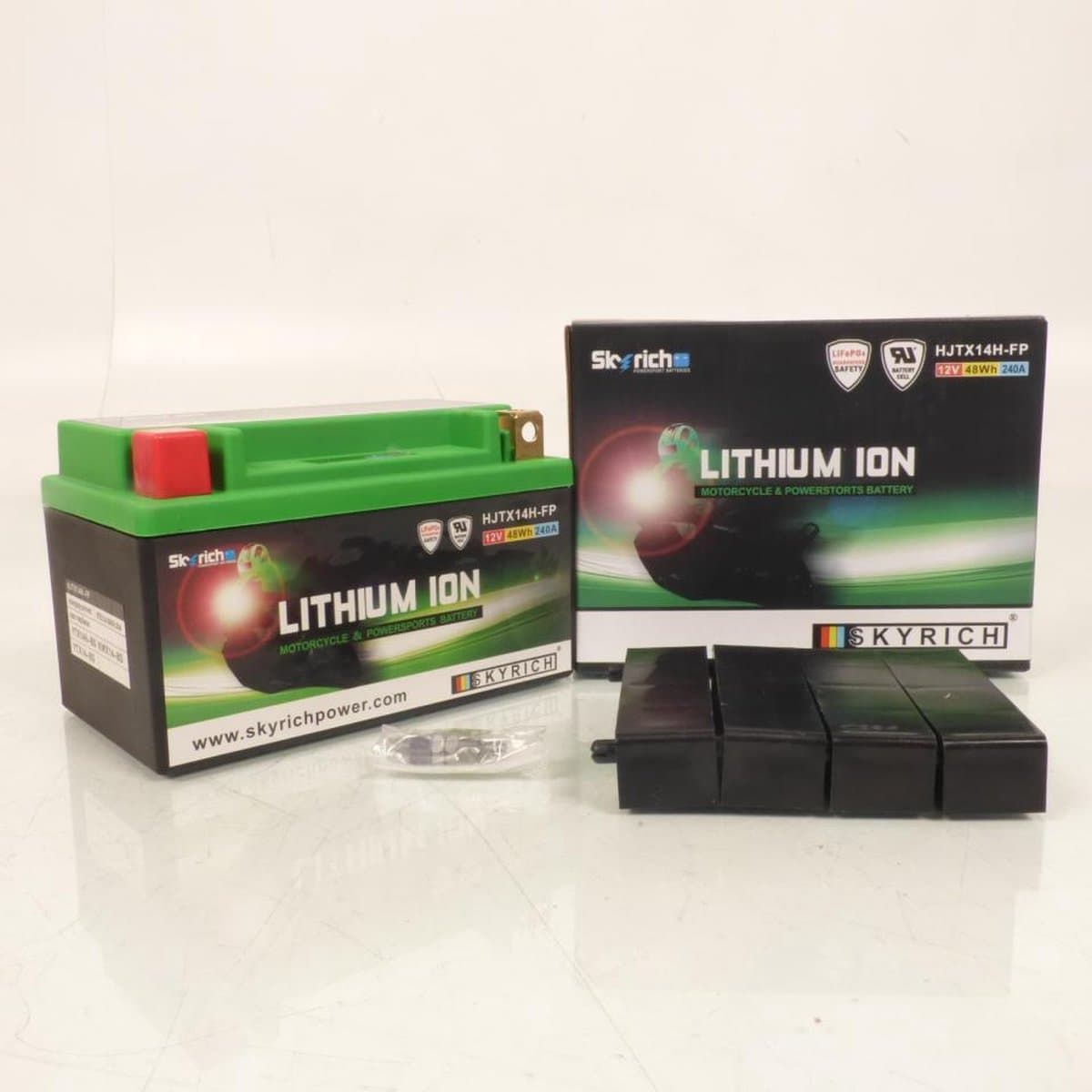 lithium skyrich batterij voor moto royal enfield 500 interceptor twin gt 2019 à 2020 nieuw