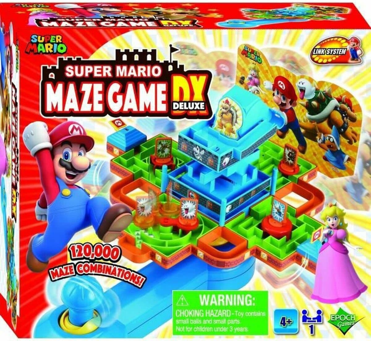 EPOCH Games Super Mario Maze Game - 3D-doolhof voor 1 speler - Vanaf 4 jaar