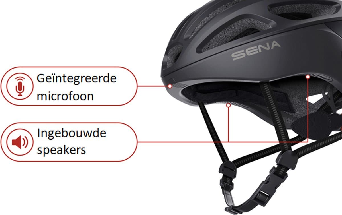Sena R1 Smart Cycling helm Ice Blue maat S
