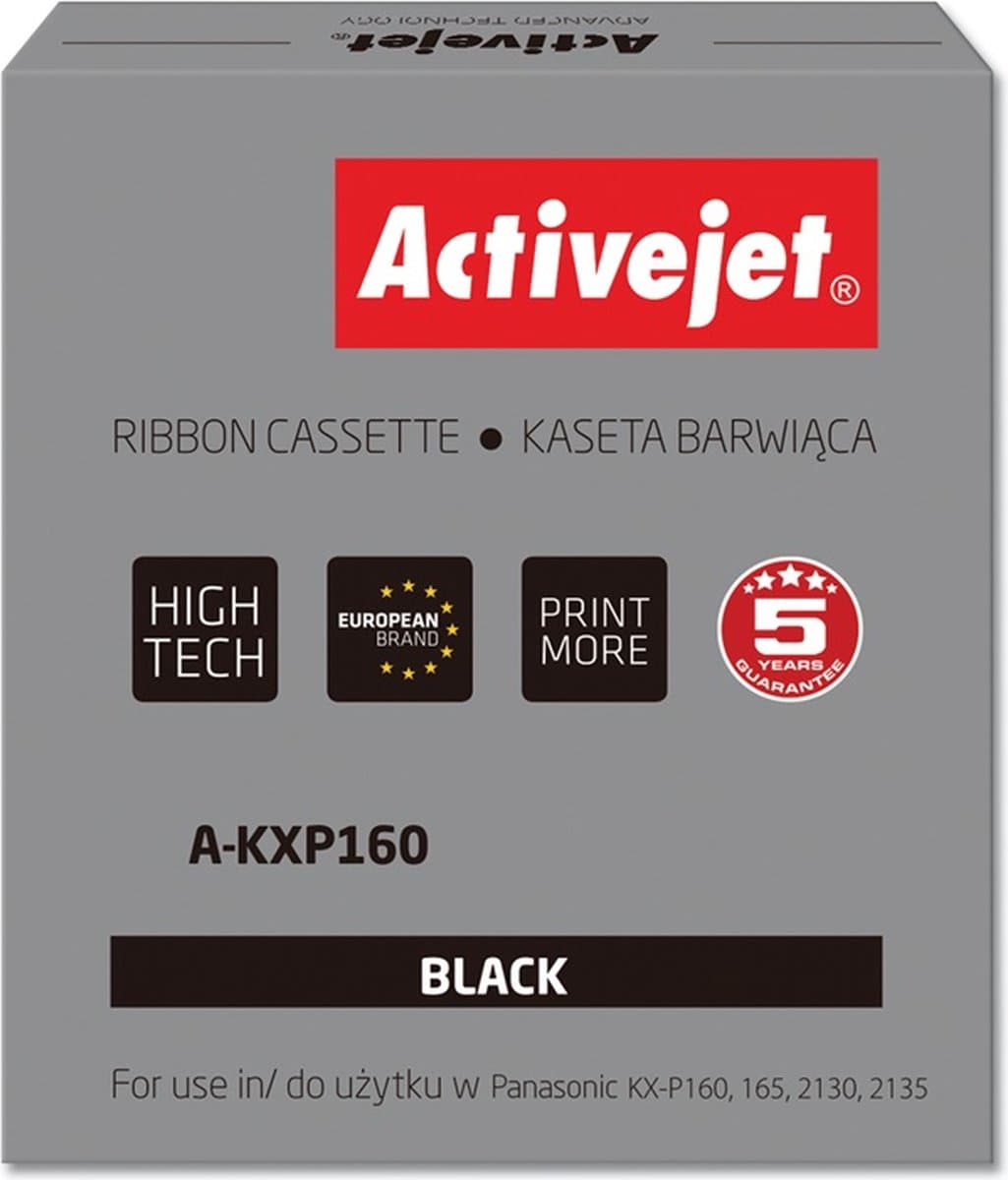 Activejet A-KXP160 lint (vervanging Panasonic KXP160; Supreme; zwart)