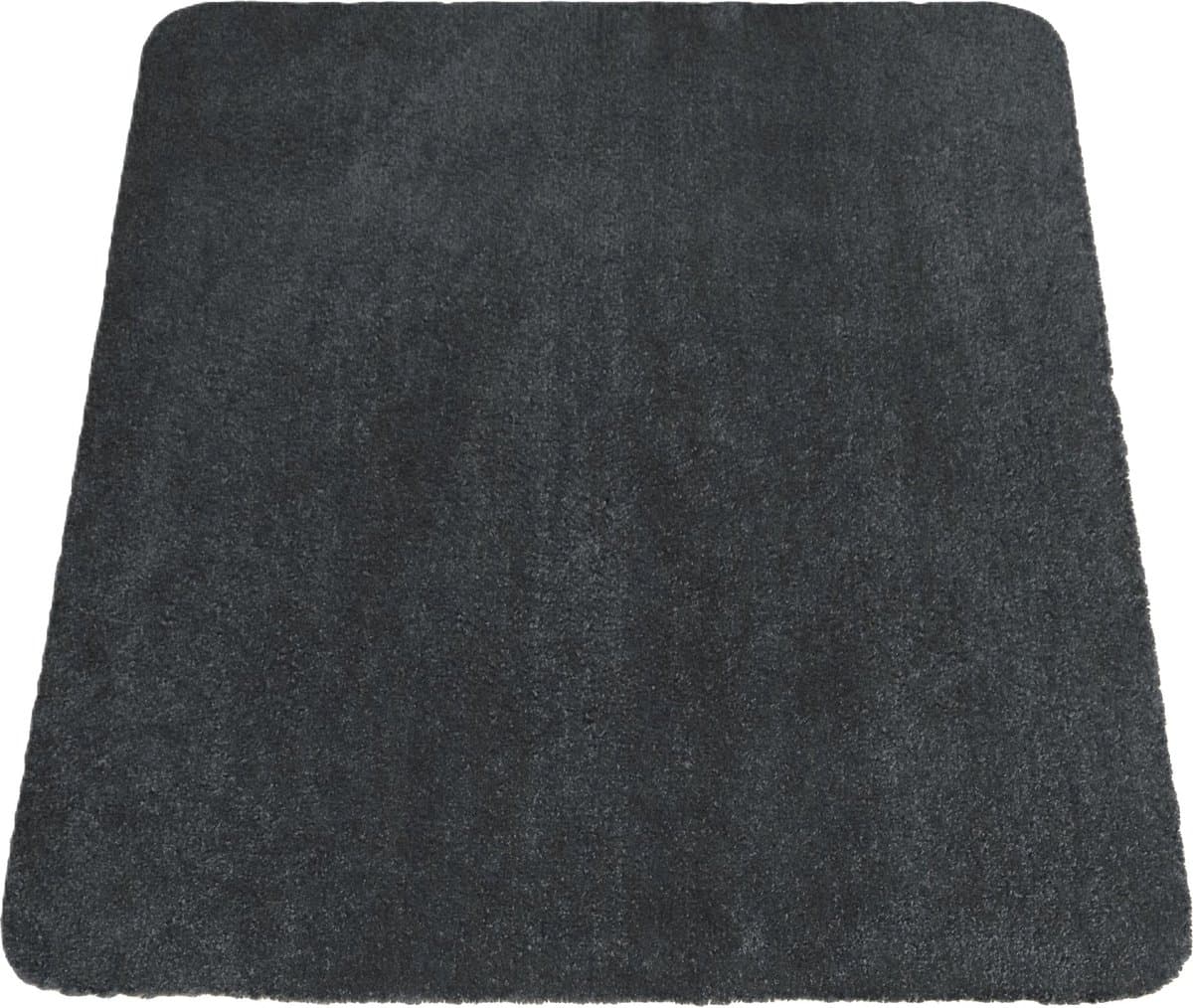 PRIMA - Schoonloopmat - Deurmat - Droogloopmat - zwart - antraciet - 80x90cm - uitwasbaar - antislip
